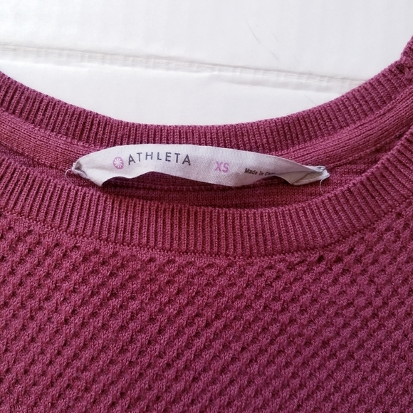 🌸 Athleta | Long Sleeve Sweatshirt XS - Picture 3 of 9